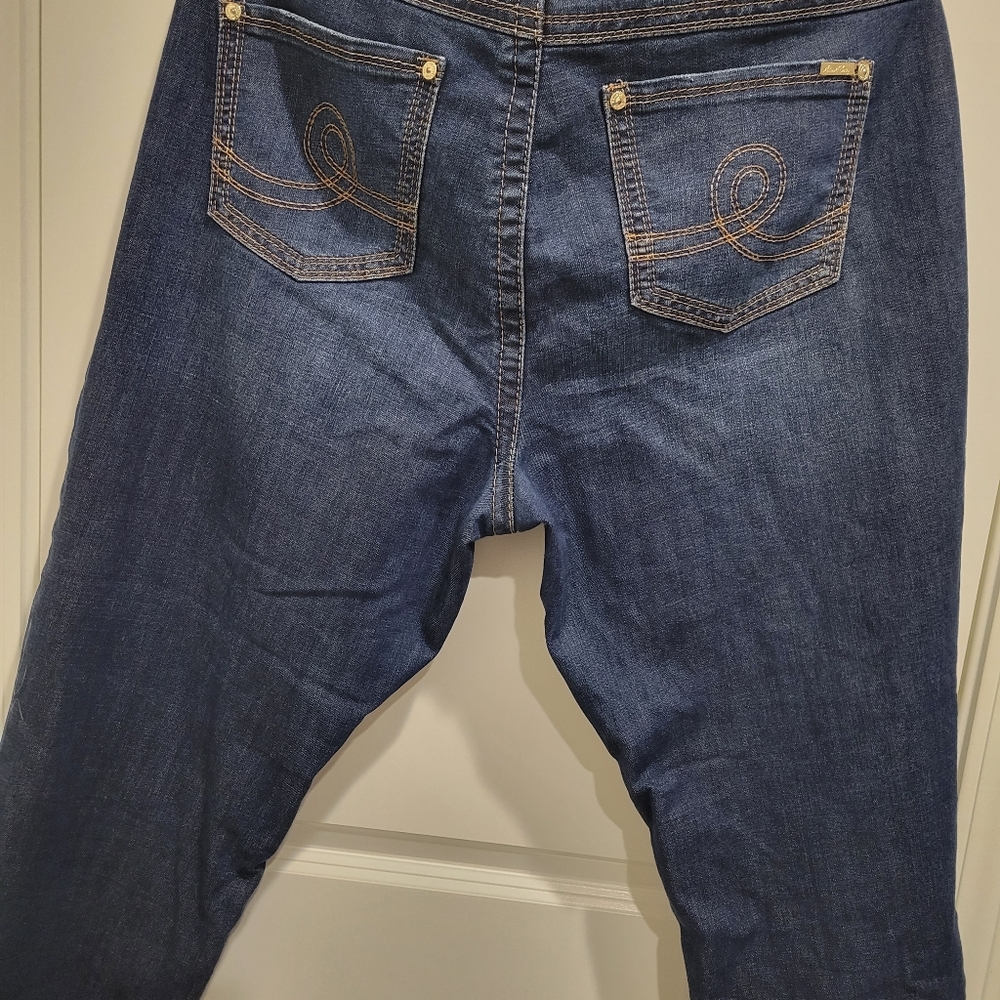 Melissa McCarthy Seven7 classic cropped jeans plus 20w
